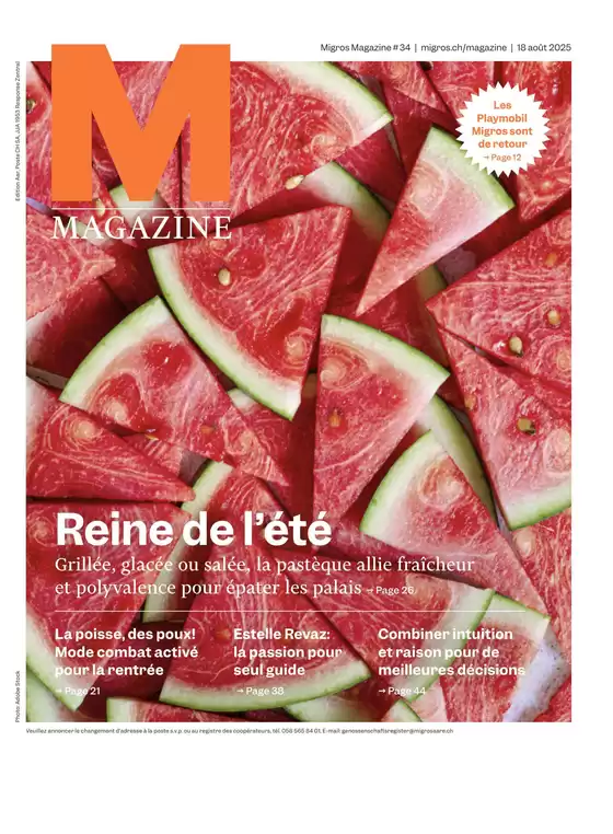 Migros Katalog in Lausanne | Migros magazin - FR | 2025-08-18T00:00:00.000Z - 2025-08-18T00:00:00.000Z