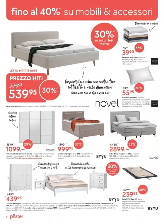 Pfister reklamblad