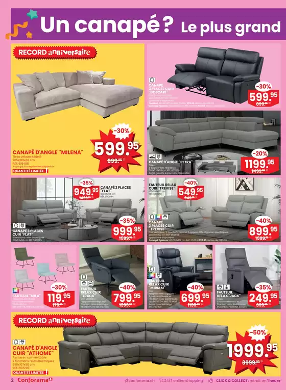 Conforama reklamblad - FR