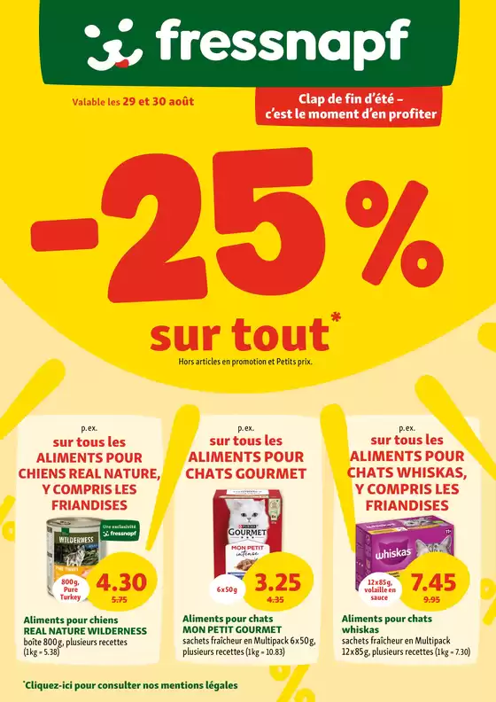Les offres de notre catalogue - FR