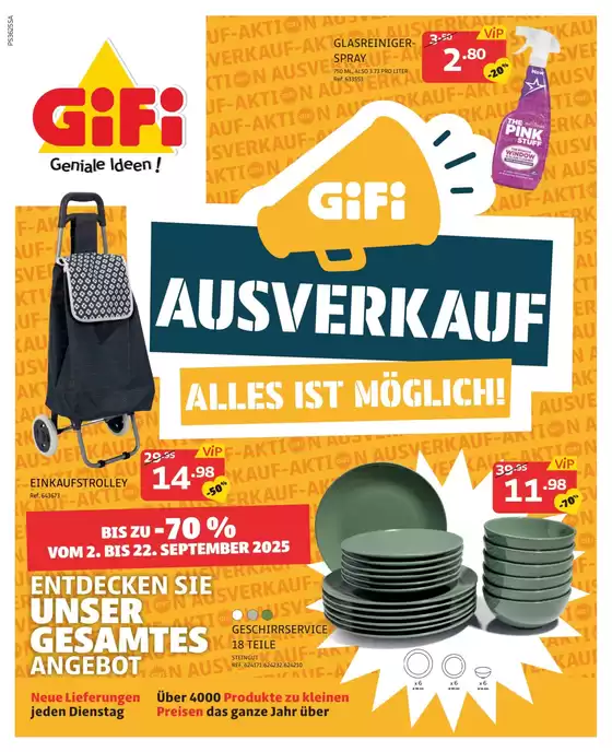 Gifi reklamblad - DE