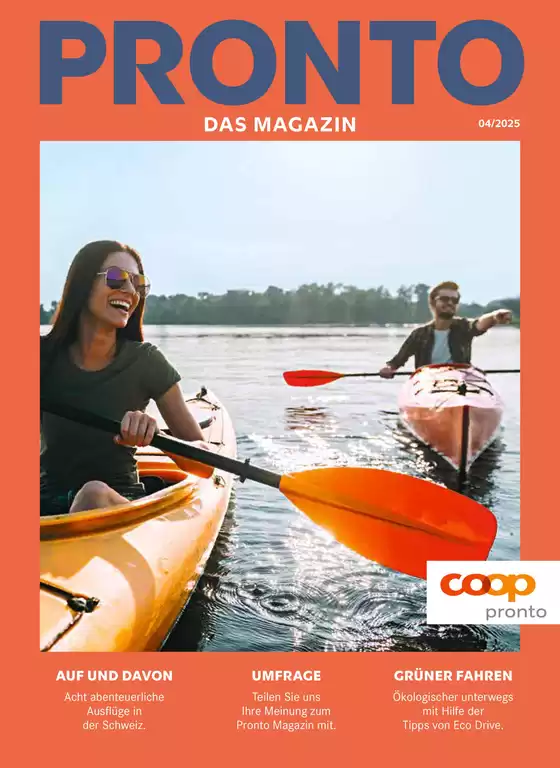 Coop Pronto Katalog in Genève | Kundenmagazin & Wettbewerbe - DE | 2025-09-03T00:00:00.000Z - 2025-09-17T00:00:00.000Z