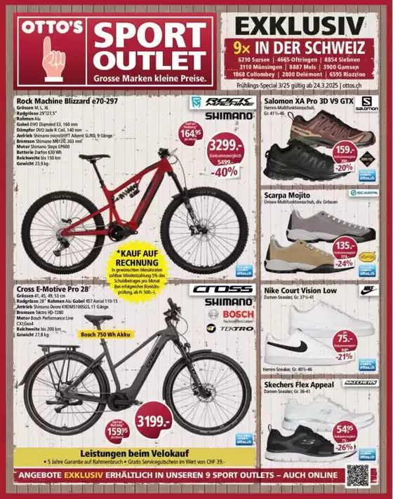 Otto's Katalog in Genève | Otto's reklamblad - DE | 2025-09-03T00:00:00.000Z - 2025-09-17T00:00:00.000Z