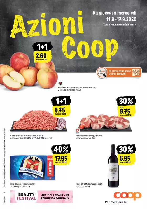 Coop City Katalog in Baden | Tolles Ängbot für alli Chunde | 2025-09-11T00:00:00.000Z - 2025-09-17T00:00:00.000Z