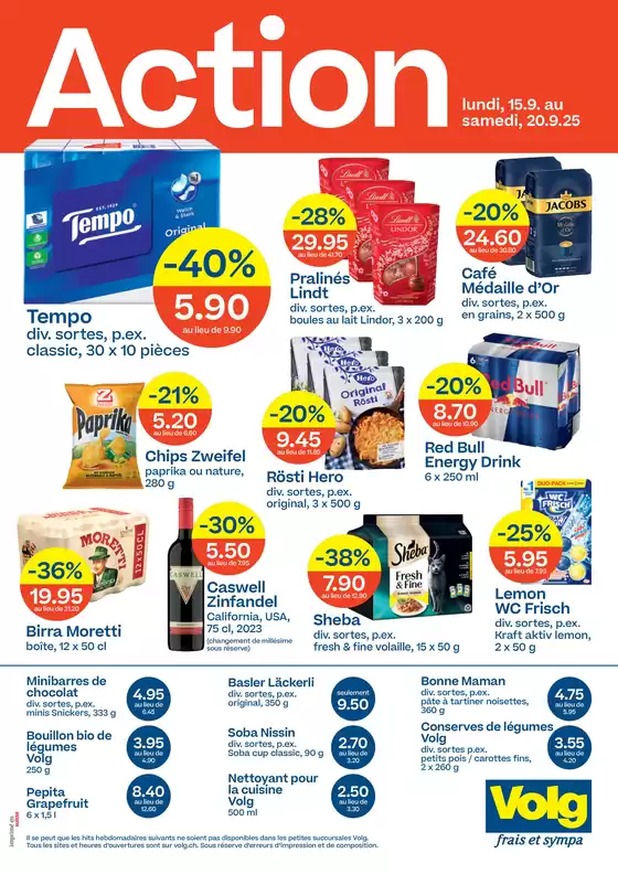Volg Katalog | Neui Ängbot zum Entdecke | 2025-09-14T00:00:00.000Z - 2025-09-28T00:00:00.000Z