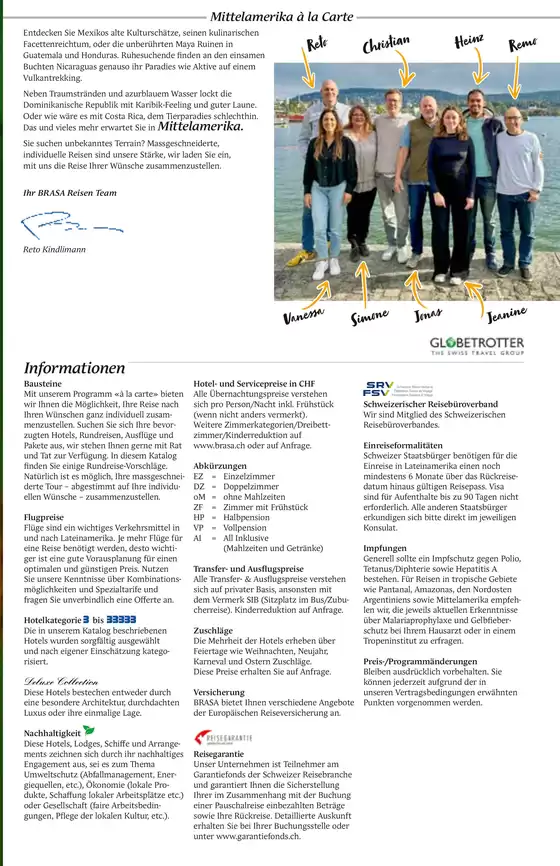 Globetrotter reklamblad