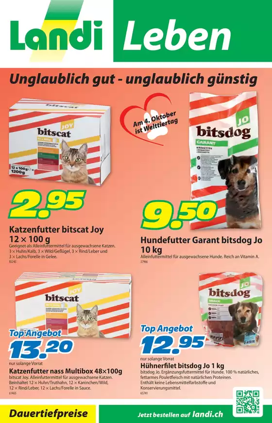 Landi Katalog in Steffisburg | Jetzt spare mit üse Deals | 2025-09-16T00:00:00.000Z - 2025-09-30T00:00:00.000Z