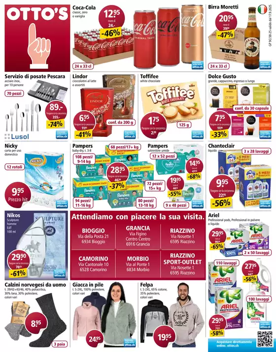 Otto's Katalog in Kriens | HIT DELLA SETTIMANA - IT | 2025-09-17T00:00:00.000Z - 2025-10-01T00:00:00.000Z