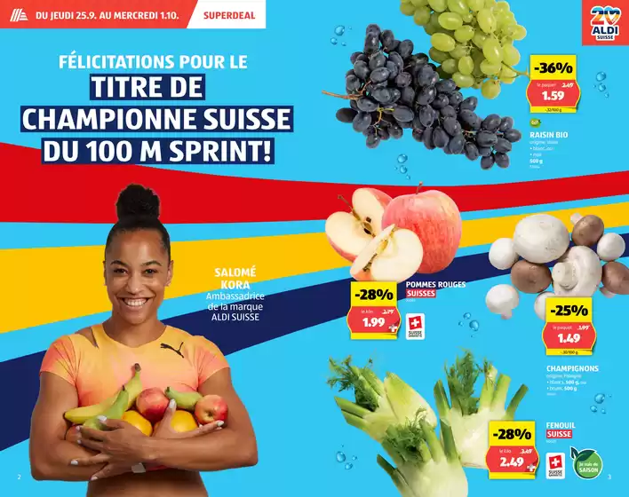 Feuilleter le prospectus ALDI SUISSE en ligne