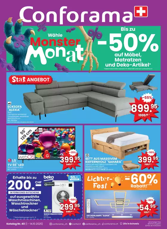 Conforama reklamblad - DE
