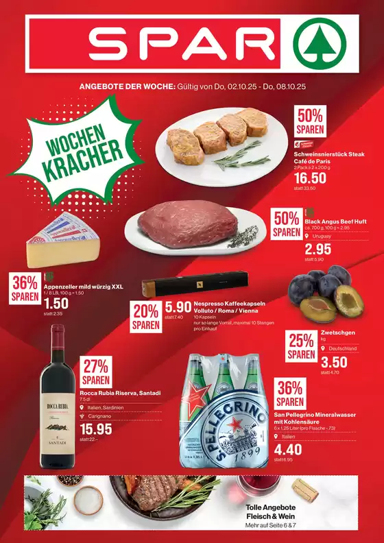 SPAR Katalog in Winterthur | Tolle Rabatt uf usgwählte Produkt | 2025-10-04T00:00:00.000Z - 2025-10-18T00:00:00.000Z