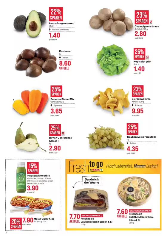 Tolle Rabatt uf usgwählte Produkt