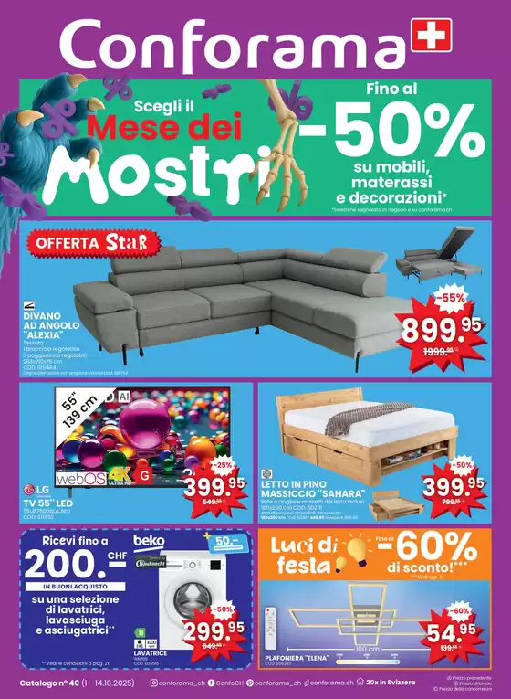 Conforama reklamblad - IT