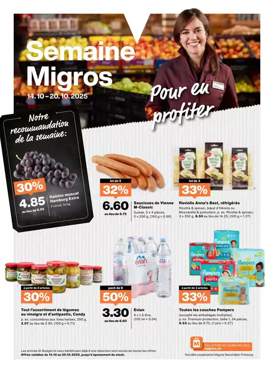 Migros Katalog in Köniz | Top-Ängbot für alli Schnäppchenjäger | 2025-10-14T00:00:00.000Z - 2025-10-28T00:00:00.000Z