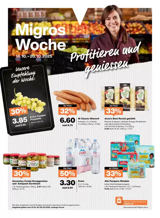 Migros Katalog in Köniz | Üsi beste Ängbot für Sie | 2025-10-14T00:00:00.000Z - 2025-10-28T00:00:00.000Z