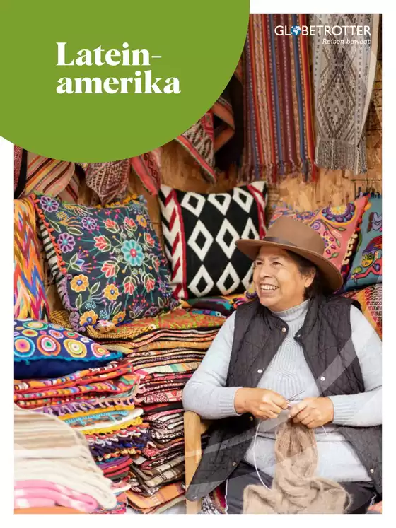 Globetrotter Katalog in Aarau | Lateinamerika und Karibik - Reiseplaner Lateinamerika | 2025-10-16T00:00:00.000Z - 2025-10-30T00:00:00.000Z