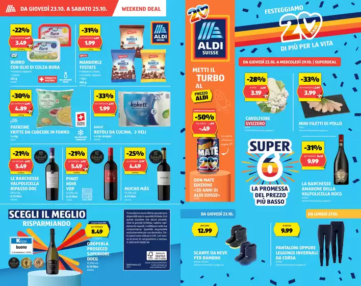 Aldi Katalog in Adliswil | Üsi beste Schnäppchen | 2025-10-23T00:00:00.000Z - 2025-10-29T00:00:00.000Z