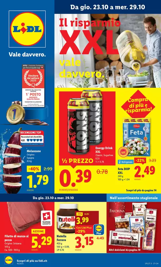 Lidl Katalog in Neuchâtel | Top-Ängbot für alli Schnäppchenjäger | 2025-10-23T00:00:00.000Z - 2025-10-29T00:00:00.000Z