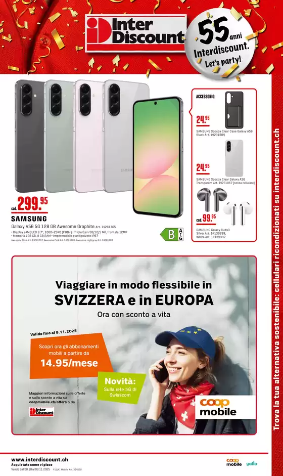 Interdiscount Katalog in Zürich | Interdiscount reklamblad IT | 2025-10-20T00:00:00.000Z - 2025-11-09T00:00:00.000Z