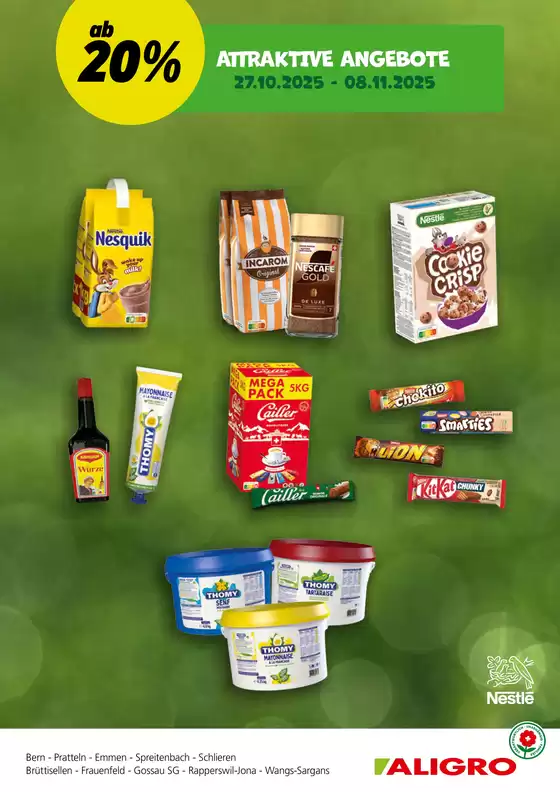 Aligro Katalog | Sonderängbot für Sie | 2025-10-22T00:00:00.000Z - 2025-11-05T00:00:00.000Z