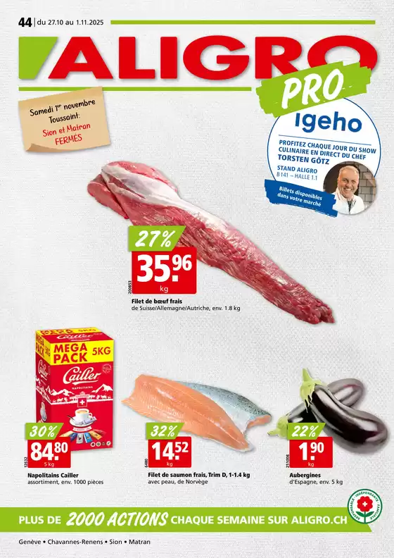 Aligro Katalog | Actions PRO #44 | 2025-10-22T00:00:00.000Z - 2025-11-05T00:00:00.000Z
