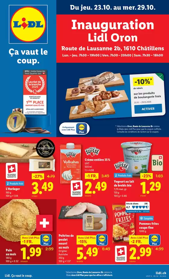 Lidl Katalog | Top-Ängbot für Sparfüchse | 2025-10-23T00:00:00.000Z - 2025-10-29T00:00:00.000Z