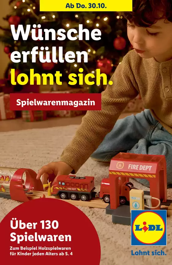 Lidl Katalog in Burgdorf | Spielwarenmagazin - DE | 2025-10-30T00:00:00.000Z - 2025-12-17T00:00:00.000Z