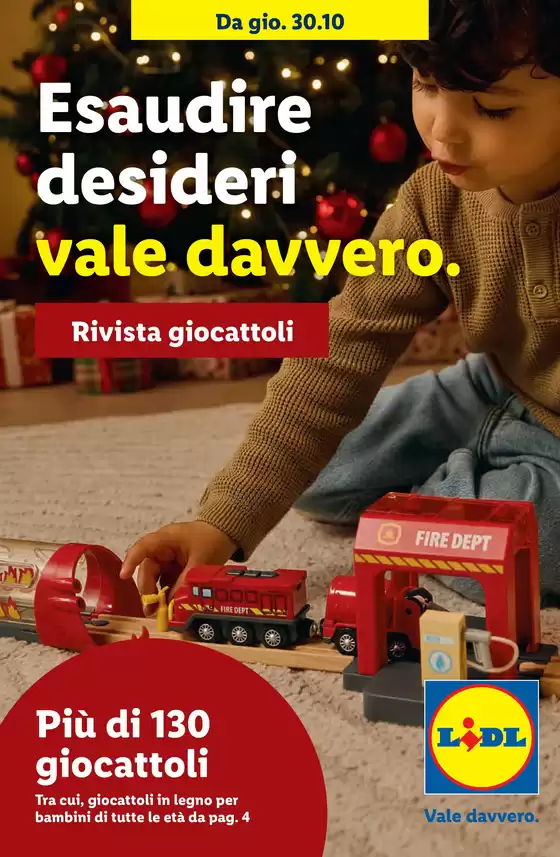 Lidl Katalog in Burgdorf | Rivista giocattoli - IT | 2025-10-30T00:00:00.000Z - 2025-12-17T00:00:00.000Z