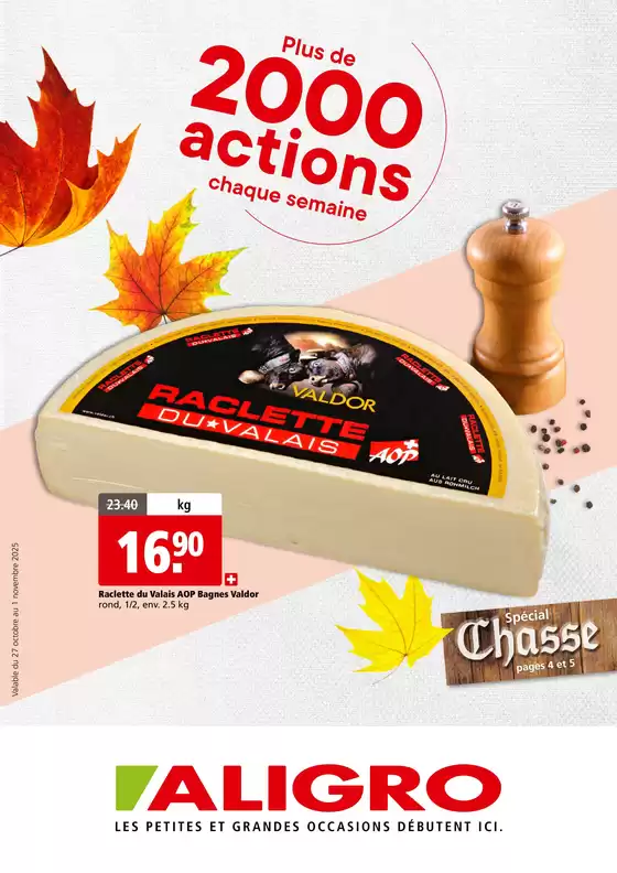 Aligro Katalog in Montreux | Aligro reklamblad | 2025-10-27T00:00:00.000Z - 2025-11-10T00:00:00.000Z