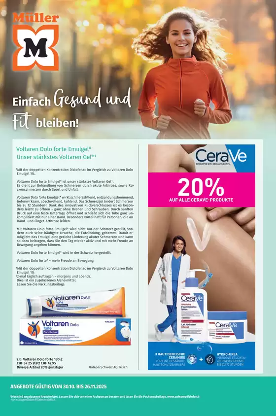 Müller Katalog in Bellinzona | Aktuälli Sonderaktione | 2025-10-30T00:00:00.000Z - 2025-11-13T00:00:00.000Z