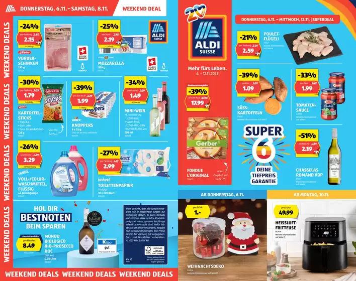 Aldi Katalog in Zürich | Üsi beste Ängbot für Sie | 2025-11-06T00:00:00.000Z - 2025-11-12T00:00:00.000Z