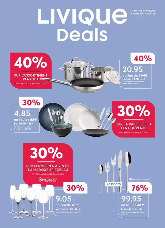 Livique Katalog in Zug | Livique Catalogue - FR | 2025-11-01T00:00:00.000Z - 2025-11-19T00:00:00.000Z