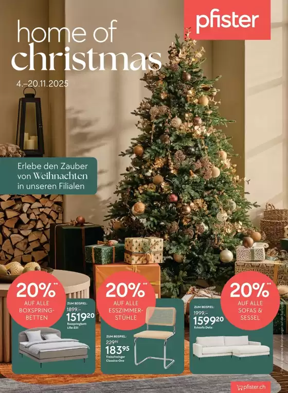 Pfister Katalog in Münchenbuchsee | Ängbot für Schnäppchenjäger | 2025-11-04T00:00:00.000Z - 2025-11-20T00:00:00.000Z