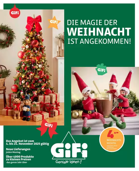 GiFi Katalog in Möhlin | Gifi reklamblad - DE | 2025-11-04T00:00:00.000Z - 2025-11-24T00:00:00.000Z