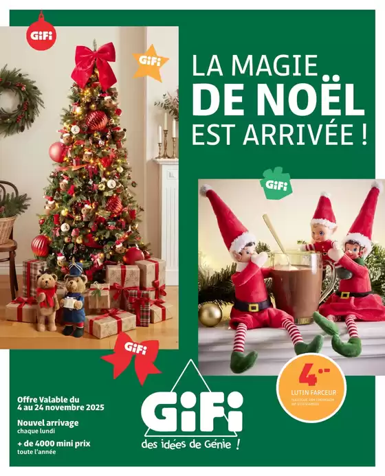GiFi Katalog in Möhlin | Gifi catalogue - FR | 2025-11-04T00:00:00.000Z - 2025-11-24T00:00:00.000Z