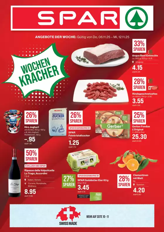 SPAR Katalog in Hinwil | Top-Ängbot für Sparfüchse | 2025-11-06T00:00:00.000Z - 2025-12-12T00:00:00.000Z