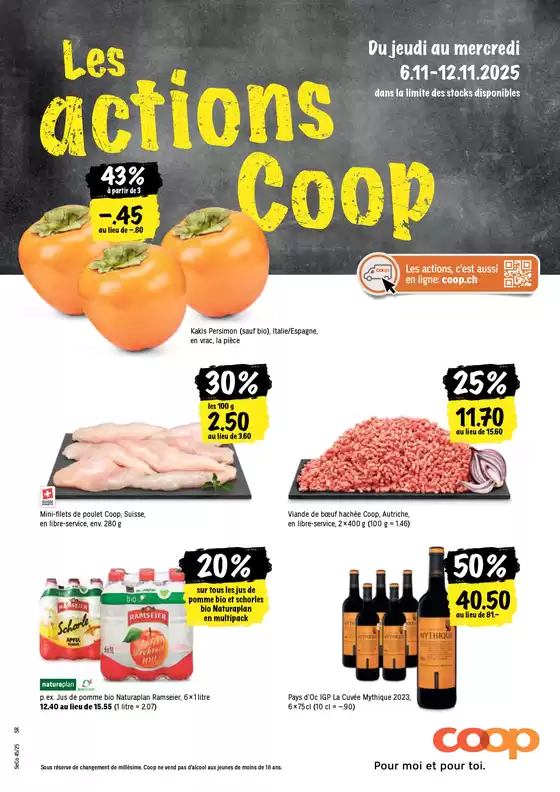 Coop City Katalog in Pratteln | Coop City reklamblad | 2025-11-06T00:00:00.000Z - 2025-11-12T00:00:00.000Z