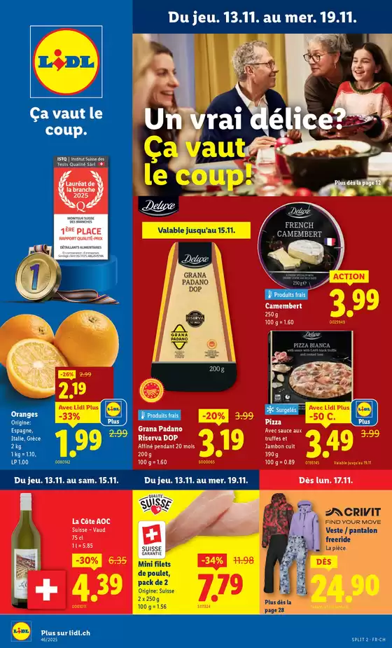 Lidl Katalog in Chur | Aktuälli Sonderaktione | 2025-11-13T00:00:00.000Z - 2025-11-19T00:00:00.000Z