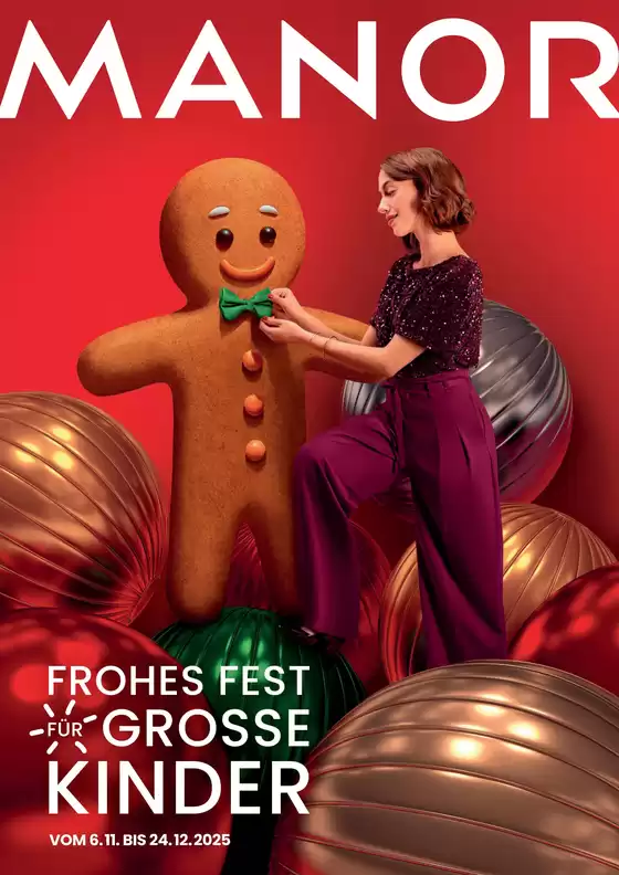 Manor Katalog in Basel | Weihnachtskatalog - DE | 2025-11-06T00:00:00.000Z - 2025-12-24T00:00:00.000Z