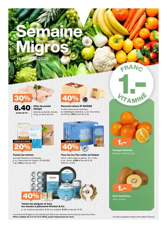 Migros Katalog in Zürich | Ängbot für Schnäppchenjäger | 2025-11-11T00:00:00.000Z - 2025-11-17T00:00:00.000Z