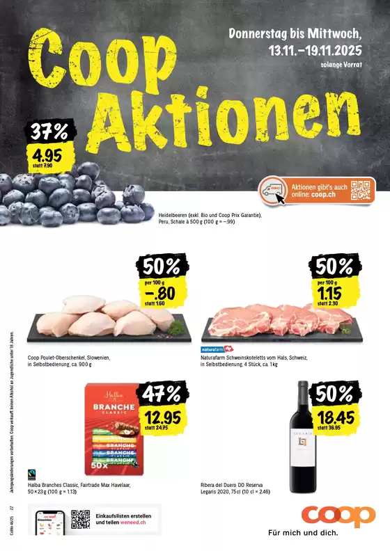 Coop City Katalog in Hinwil | Tolles Ängbot für alli Chunde | 2025-11-13T00:00:00.000Z - 2025-11-19T00:00:00.000Z