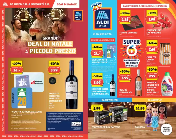 Aldi Katalog | Jetzt spare mit üse Deals | 2025-11-27T00:00:00.000Z - 2025-12-03T00:00:00.000Z
