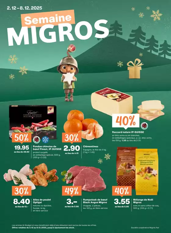 Migros Katalog in Frauenfeld | Top-Deals und Rabatt | 2025-12-02T00:00:00.000Z - 2025-12-08T00:00:00.000Z