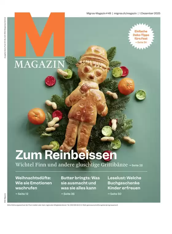 Migros Katalog in Frauenfeld | Migros magazin | 2025-12-01T00:00:00.000Z - 2025-12-01T00:00:00.000Z