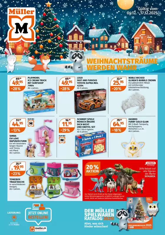 Müller Katalog in Buchs | Tolle Rabatt uf usgwählte Produkt | 2025-12-04T00:00:00.000Z - 2025-12-17T00:00:00.000Z