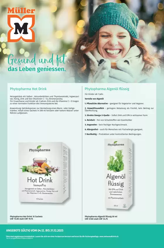 Müller Katalog in Buchs | Top-Deals und Rabatt | 2025-04-12T00:00:00.000Z - 2025-12-31T00:00:00.000Z