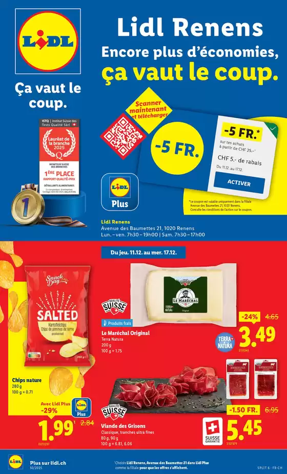 Lidl Katalog in Chur | 11.12. - 17.12. | 2025-12-11T00:00:00.000Z - 2025-12-17T00:00:00.000Z