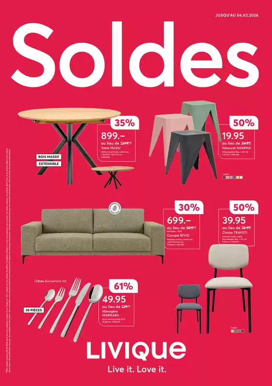 Livique Katalog in Bernex | Livique Catalogue - FR | 2025-12-08T00:00:00.000Z - 2026-02-04T00:00:00.000Z