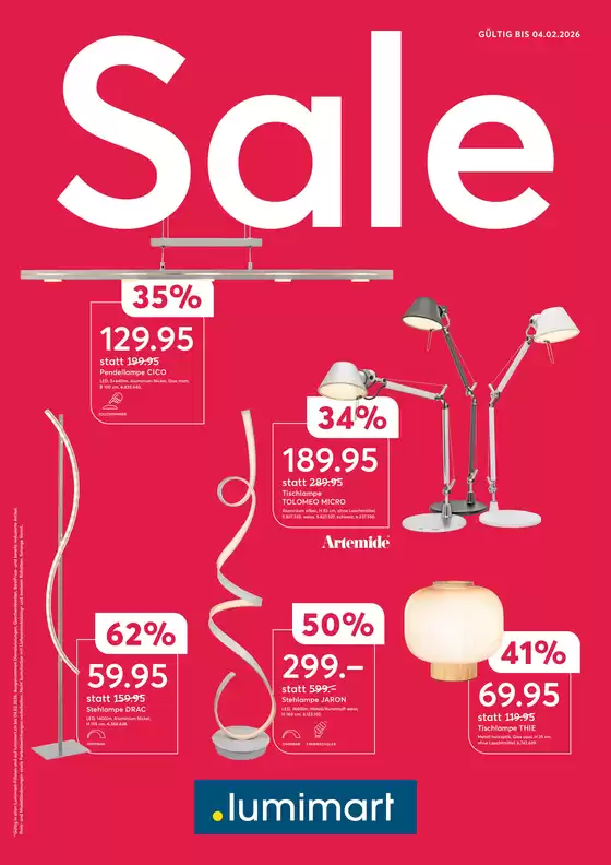 Lumimart Katalog in Genève | Lumimart Katalog - DE | 2025-12-08T00:00:00.000Z - 2026-02-04T00:00:00.000Z