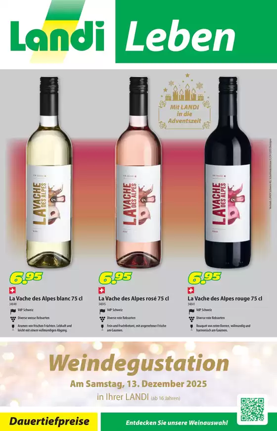 Landi Katalog in Neuchâtel | Aktuälli Schnäppchen und Ängbot | 2025-12-13T00:00:00.000Z - 2025-12-13T00:00:00.000Z